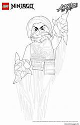 Ninjago Lego Coloring Pages Kai Kids Fun Jump Printable Ninja Lloyd Book Sheets Choose Board sketch template