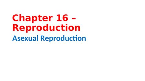 igcse biology chapter 16 reproduction teaching resources