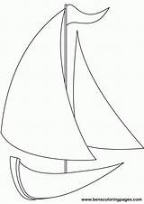 Coloring Pages Yacht Sailboat Simple Colouring Boat Color Yachts Getdrawings Library Clipart Print Line Getcolorings Popular Printable sketch template