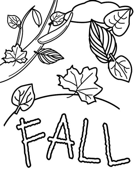 fall leaves  autumn season coloring page color luna
