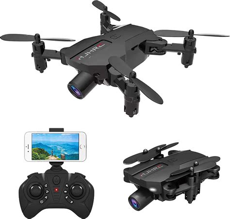amazoncom  qtech mini drone  p hd camera foldable wifi rc quadcopter drone  real