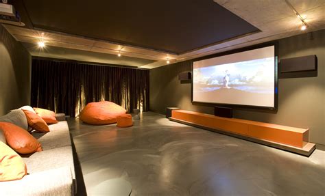 simple elegant  affordable home cinema room ideas architecture