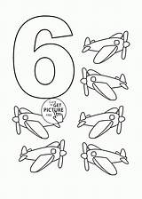 Number Coloring Pages Kids Sheets Printables Numbers Counting Printable Color Worksheets Wuppsy Print Colour Getcolorings Choose Board sketch template