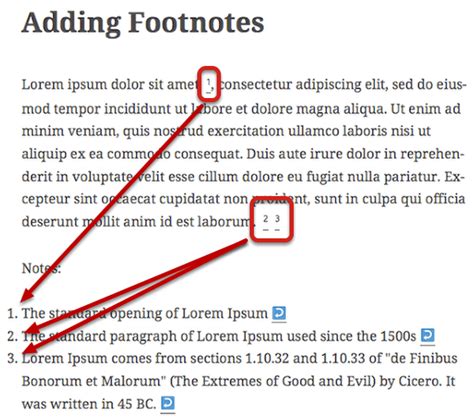 footnotes  wordpress   plugins