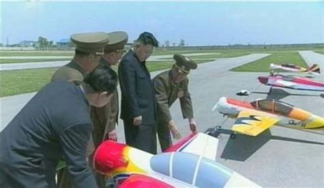 north koreans secret spy drone  unveiled   crashed daily mail