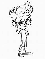 Sherman Peabody Mr Coloring Pages Printable Color Print Library Clipart sketch template