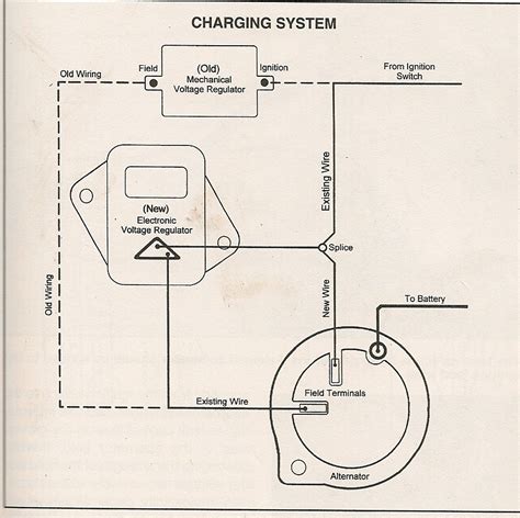 alternator voltage regulator wiring diagram collection