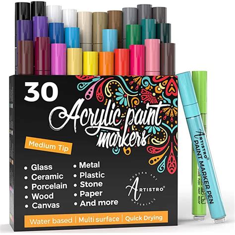 amazoncom posca paint pens paint marker  acrylic paint pens