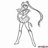 Sailor Moon Draw Anime Sketchok sketch template