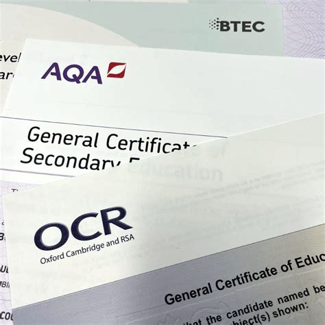 gcse  level btec certificates   collected   january