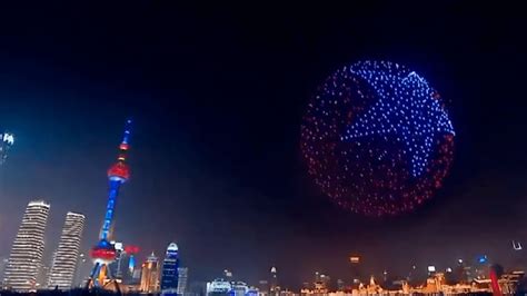 drones en shanghai bienvenida al    cp