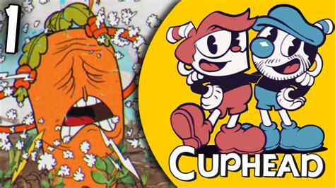 cuphead ep 1 attack of the garden vegetables supermega youtube
