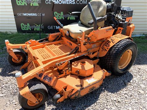 scag turf tiger commercial  turn mower   hp   month gsa equipment