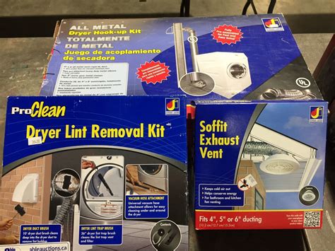 metal dryer hook  kitdryer lint remover kit dryersoffit exhaust fan kit  auctions