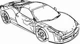 Coloring Ferrari Pages Library Clipart Comments sketch template