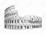 Colosseum Simple Template sketch template
