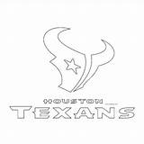 Coloring Texans Houston Nfl Pages Printable sketch template