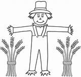 Scarecrow Printable Coloring Pages Kids Template Scarecrows Color Templates Clip Face Sheet Large Scarcrow Blank Online Bestcoloringpagesforkids Comments sketch template