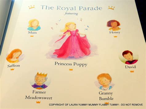 yummy mummy flabby tummy princess poppy  royal parade book review