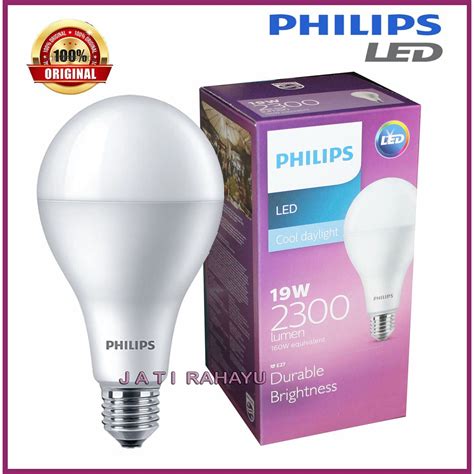 Philips Lampu Led Bulb 19w 19 Watt Putih Shopee Indonesia