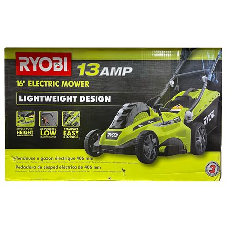 Ryobi 16 In 13 Amp Corded Electric Walk Behind Push Mower – Ryobi Deal