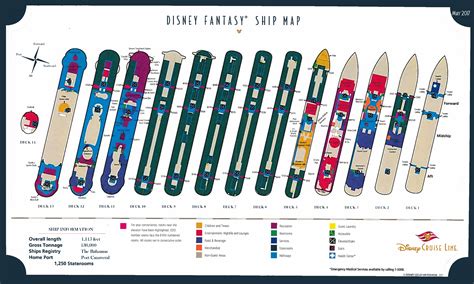 deck plans disney dream disney fantasy  disney cruise  blog