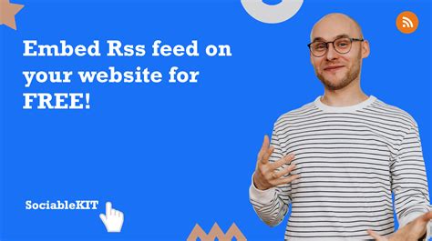 embed rss feed   website
