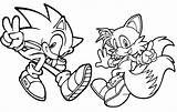 Sonic Tails Coloring Coloringcity Jogo Pinte February Sponsored Robena Artigo sketch template