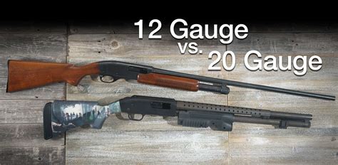 comparing  gauge   gauge whats   shotgun bet