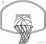 Basketball Hoop Draw Coloring Pages Drawing Court Goal Step Ball Outline Cool2bkids Printable Easy Drawings Color Cool Print Getcolorings Getdrawings sketch template