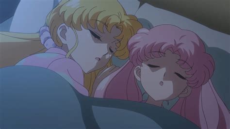 Sailor Moon Crystal Act 28 Usagi And Chibiusa Sleeping Sailor Moon News