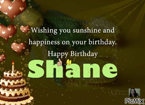 happy birthday shane picmix