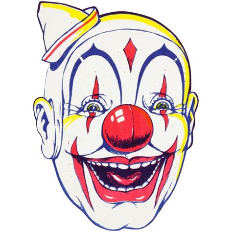 image result  clown face creepy circus middle school art projects