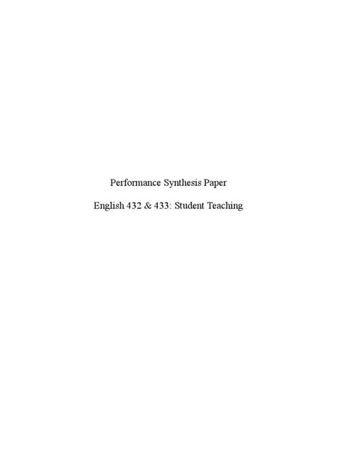 synthesis paper sample homework teachers