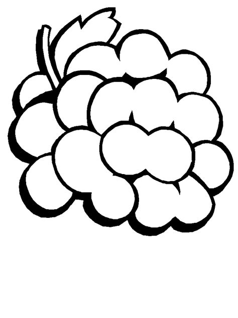 grapes fruit coloring pages coloring book