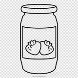 Jam Clipart Coloring Outline Book sketch template