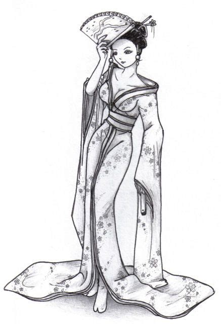 pin  geisha