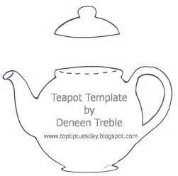 teapot template  deneen treble     ages
