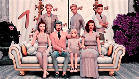 family poses  sims     add poses snootysims
