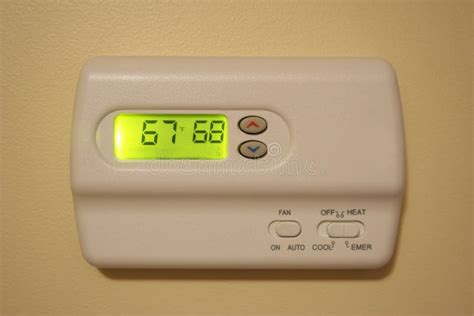 thermostat stock photo image  temperature heater controls