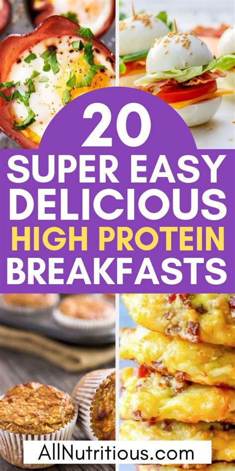 20 High Protein Breakfast Ideas That Ll Fill You Up Recipe Healthy