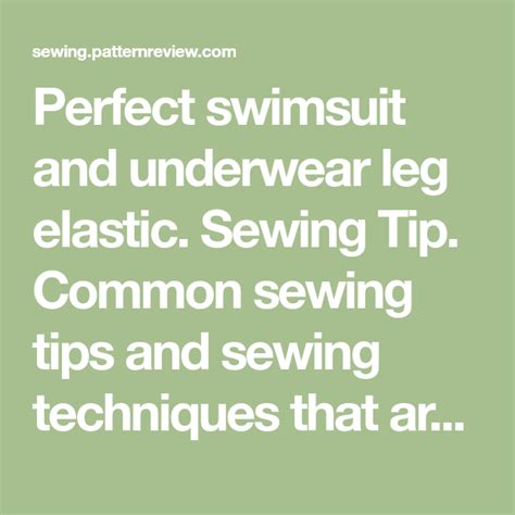 Pin On Sewing Tips And Tricks 0 Hot Sex Picture