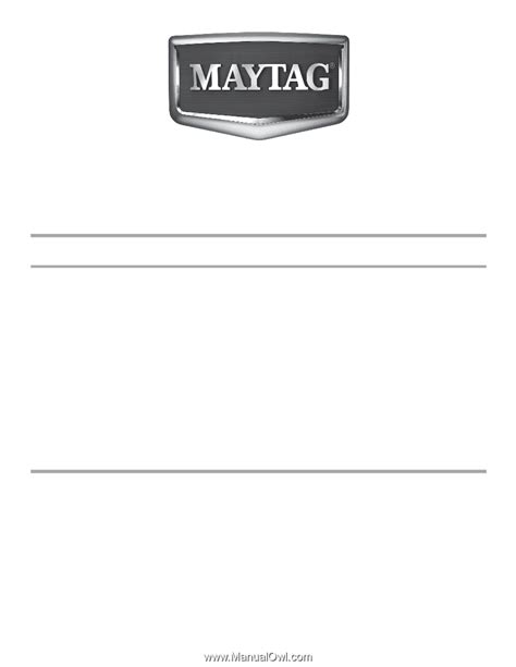 maytag medcew  care guide