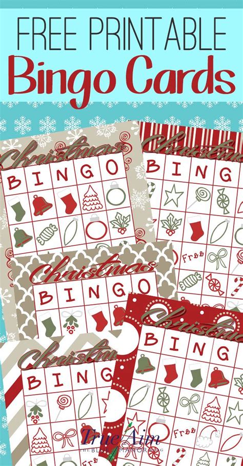 printable christmas bingo game christmas bingo printable