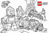 Lego City Coloring Pages Mining Printable Kids Adults sketch template