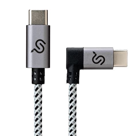 usb  cable  angle  degree nylon braided usb type  cable fast charging cord primecables