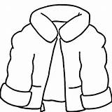 Coat Coloring Winter Drawing Easy Clothing Jacket Season Kids Pages Color Snow Sheet Print Colouring Clothes Girls Printable Coloringsun Wear sketch template