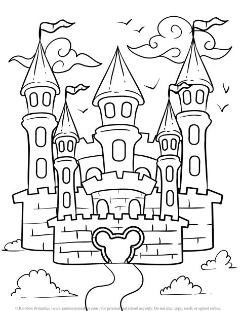 coloring building pages