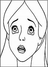 Sad Coloring Face Pages Getcolorings Printable Print Color Excellent sketch template