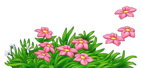 Field Of Pink Flowers Clipart 20 Free Cliparts Download
